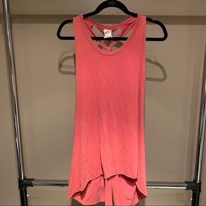 Obey Braided Back Cutoff Tank Top - Size Large